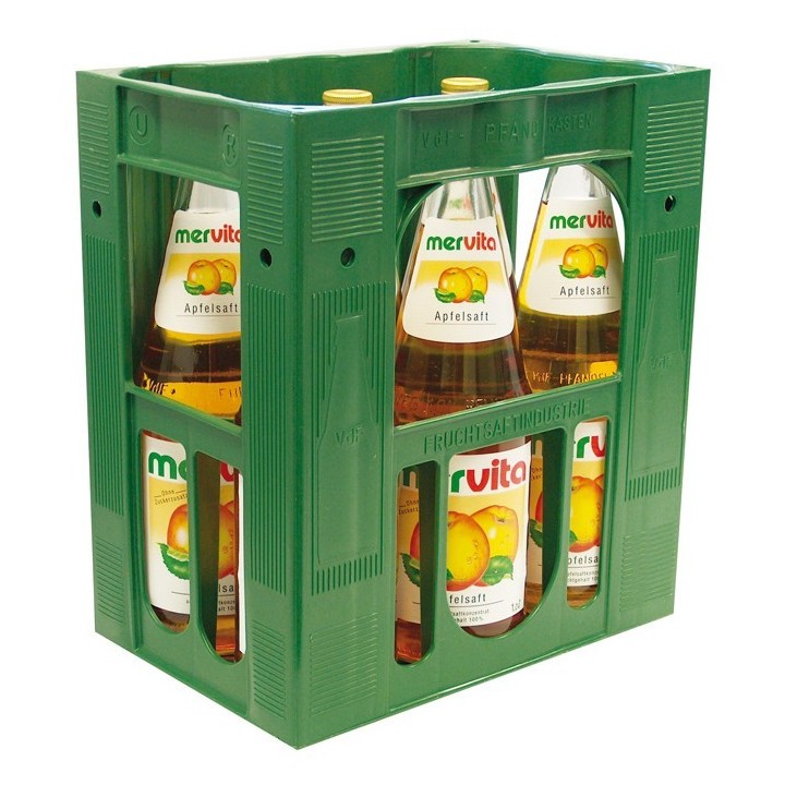 Mervita Apfelsaft 6 x 1 Lit. Vc