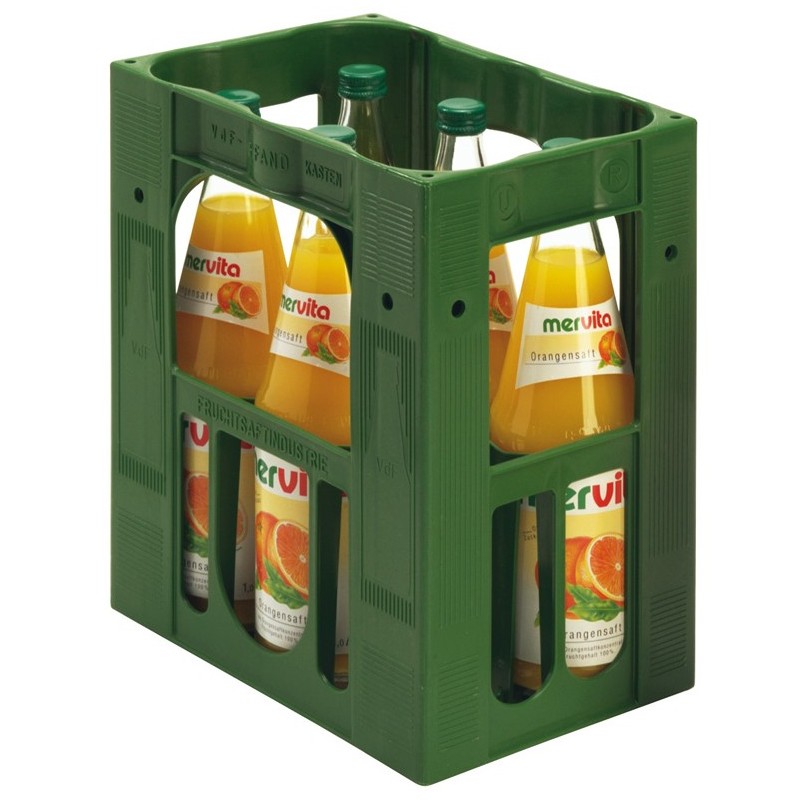 Mervita Orangennektar 6 x 1 Lit. Vc.