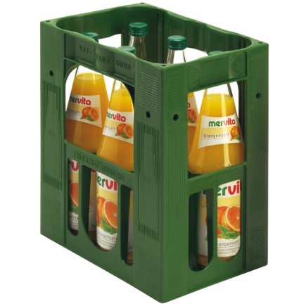 Mervita Orangennektar 6 x 1 Lit. Vc.
