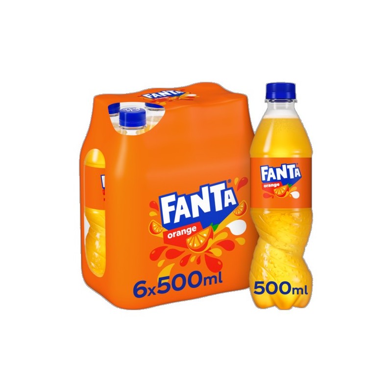 Fanta 4 x 6 x 0,5 Lit. PET.