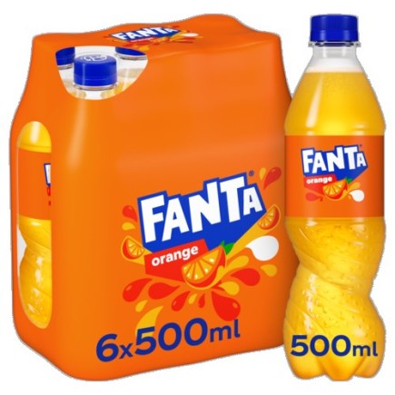 Fanta 4 x 6 x 0,5 Lit. PET.