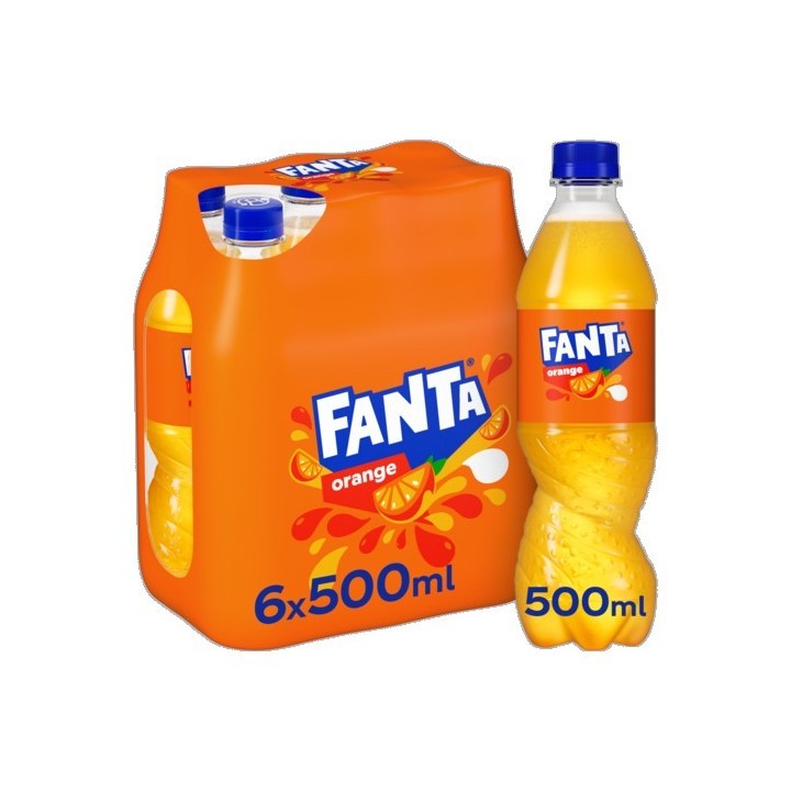 Fanta 4 x 6 x 0,5 Lit. PET.