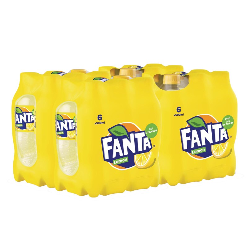 Fanta Lemon 4 x 6 x 0,5 Lit. PET.