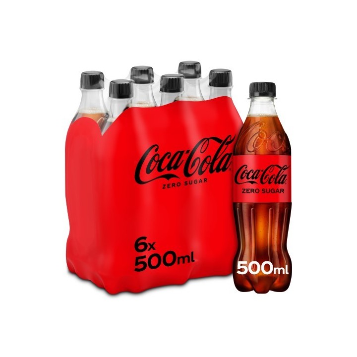 Cola Zero 4 x 6 x 0,5 Lit. PET.