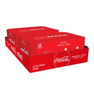 Coca Cola 2 x 12 x 0,15 Lit. Dose