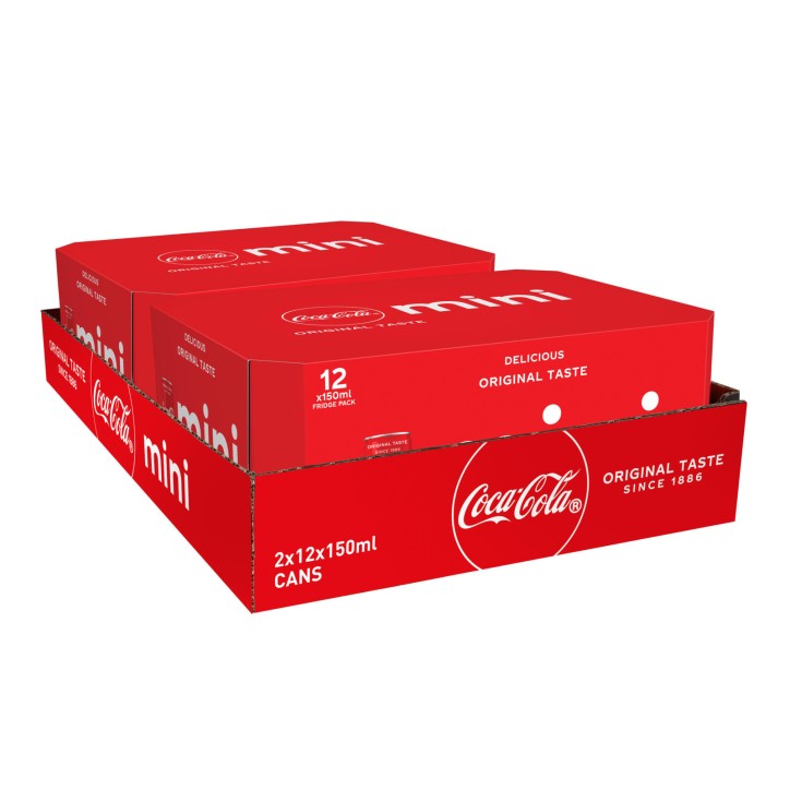 Coca Cola 2 x 12 x 0,15 Lit. Dose Coca Cola 2 x 12 x 0,15 Lit. Dose