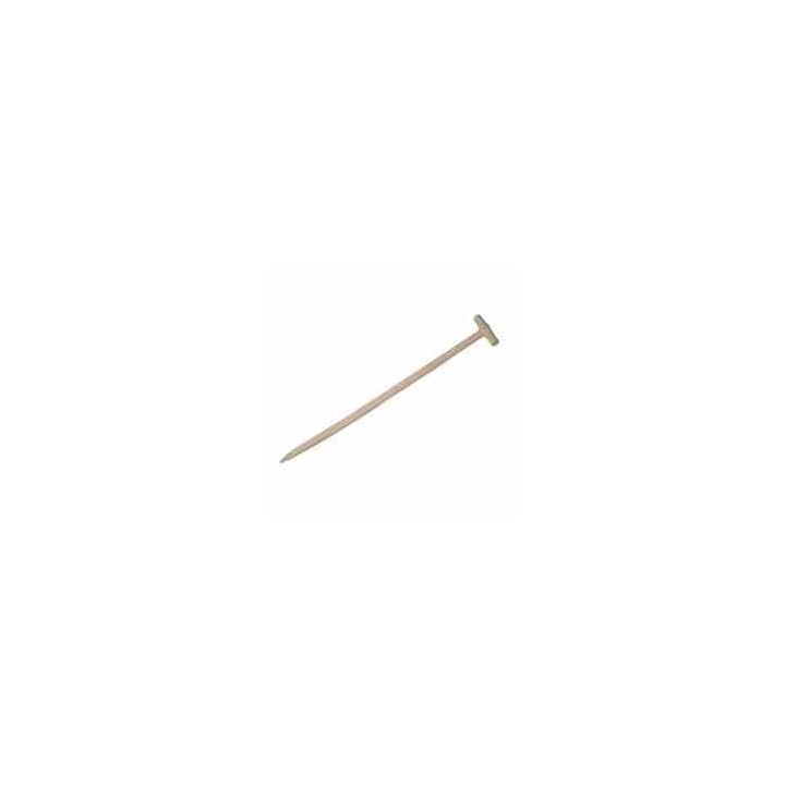 Spatenstiel gebogen 110 cm Eschenholzstiel
