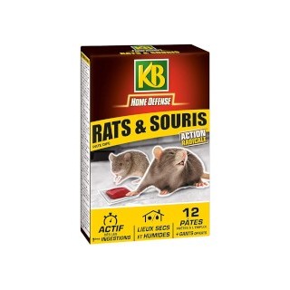KB rats et souris pâte 150 gr
