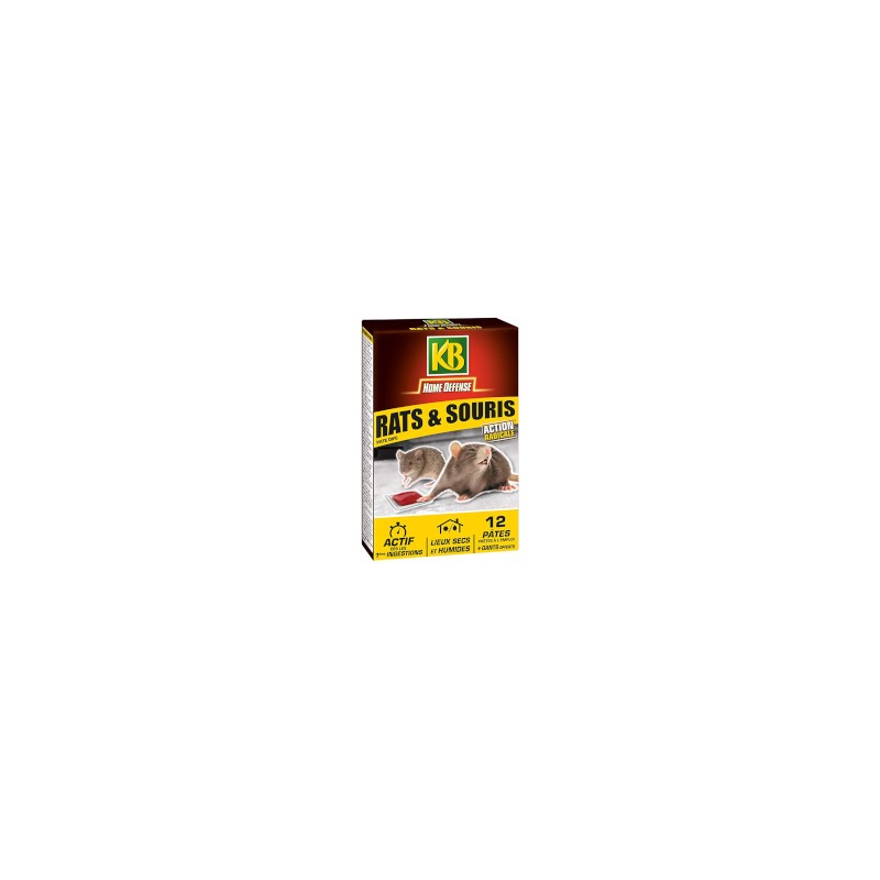 KB rats et souris pâte 150 gr