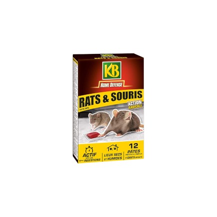 KB rats et souris pâte 150 gr