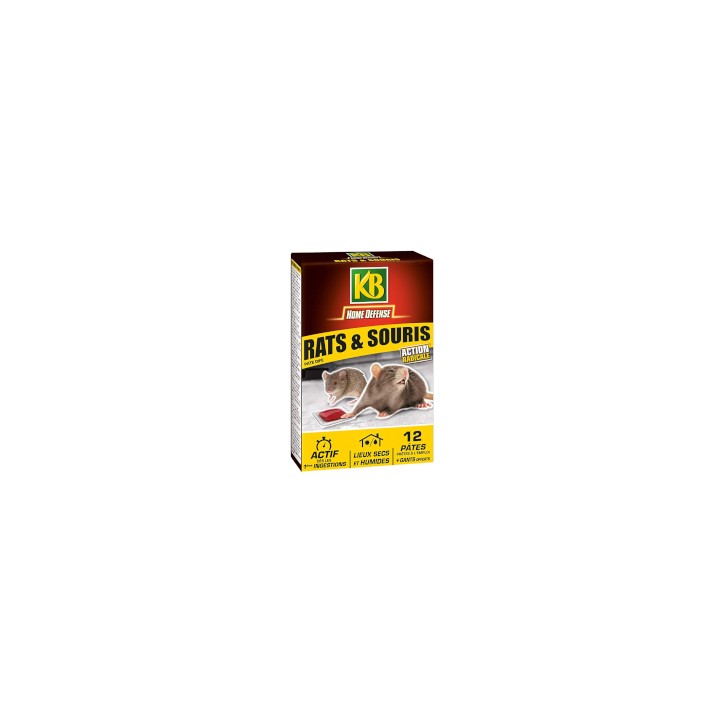 KB rats et souris pâte 150 gr