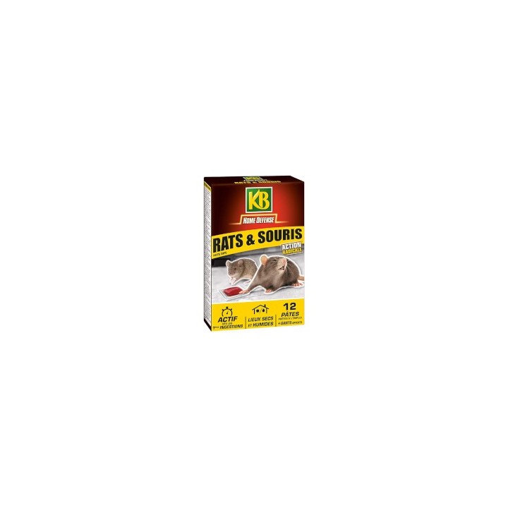 KB rats et souris pâte 150 gr