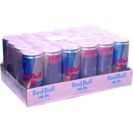 Red Bull sans sucre Dose 24 x 0,25 Lit.