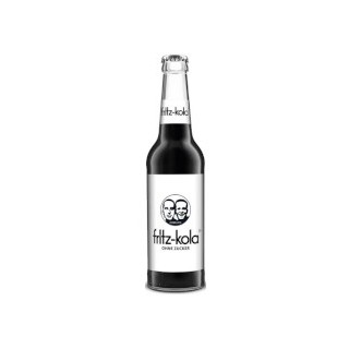 Fritz Kola Zuckerfrei 24 X 0.33 Lit. Vc.
