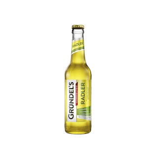 Gründels Radler Alkoholfrei 4 x 6 x 0,33 Lit. Vp.