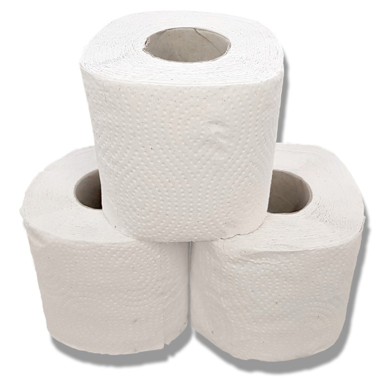 Toilettenpapier 198 2 Pli Weis 48 Rollen