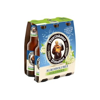 Franziskaner Weissbier Alkoholfrei Holunder