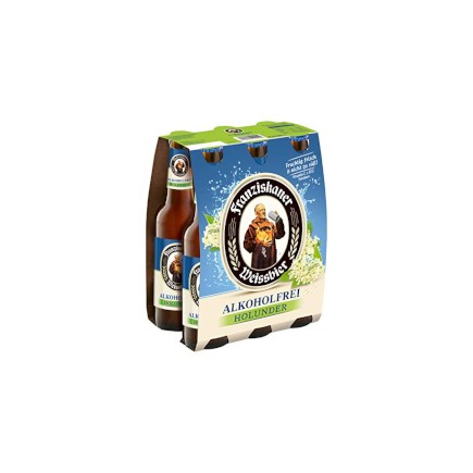 Franziskaner Weissbier Alkoholfrei Holunder