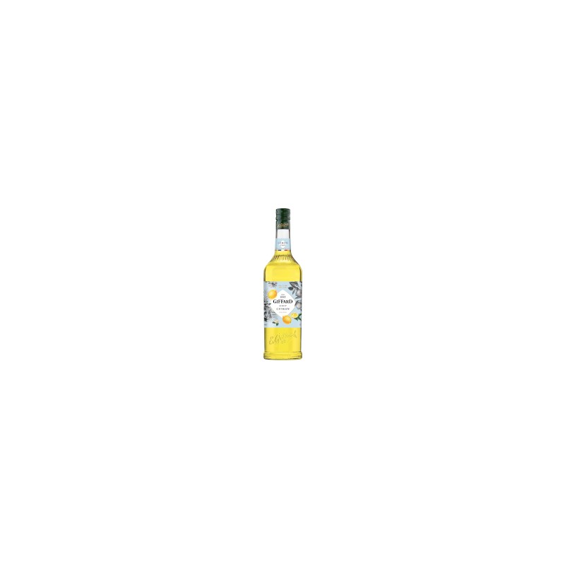 Sirop Citron Jaune 1 Lit. Giffard