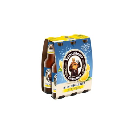 Franziskaner Weissbier Alkoholfrei Zitrone